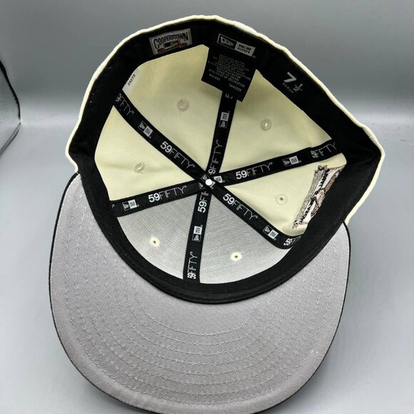 St. Louis Cardinals 7 1/2 White Black 59Fifty New Era Fitted Cap - Picture 7 of 8